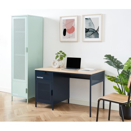 PANTONE metal night blue desk 47.24 inches 2