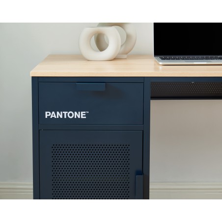 PANTONE metal night blue desk 47.24 inches