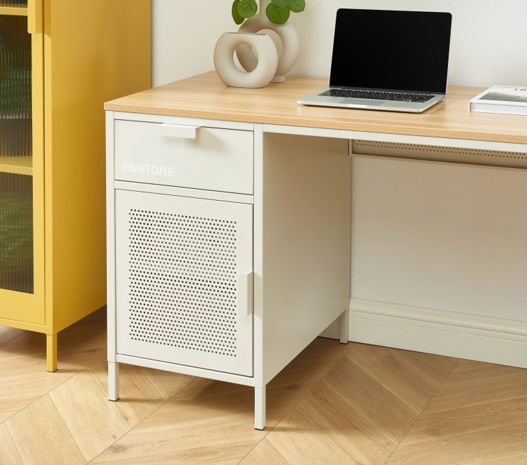 PANTONE metal beige sand desk 47.24 inches PANTONE metal beige sand desk 47.24 inches