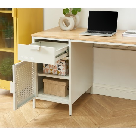 PANTONE metal beige sand desk 47.24 inches
