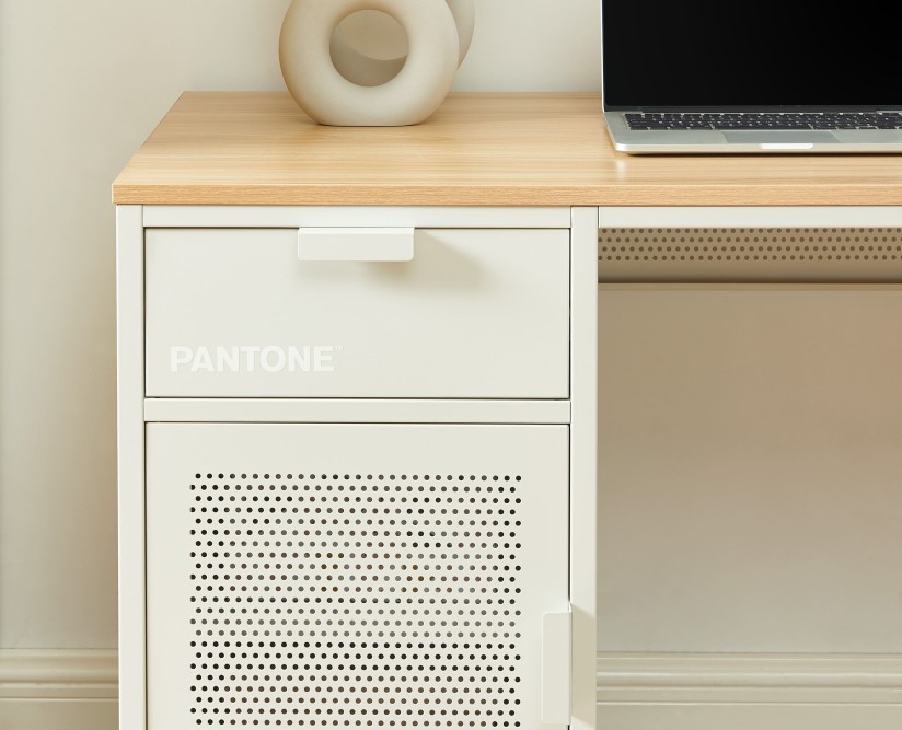 PANTONE metal beige sand desk 47.24 inches PANTONE metal beige sand desk 47.24 inches