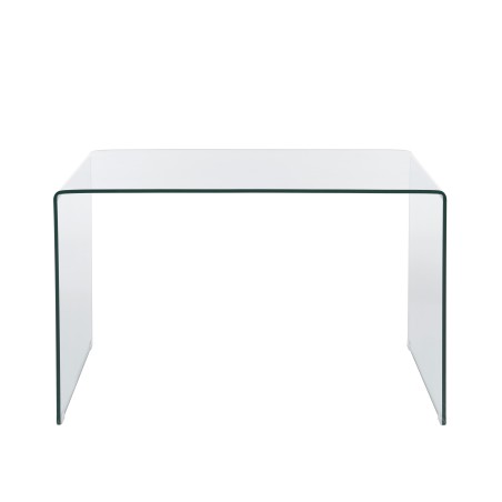 GINZA tempered glass transparent desk 47.24 inches