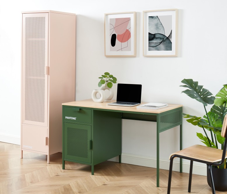PANTONE metal khaki desk 47.24 inches PANTONE metal khaki desk 47.24 inches