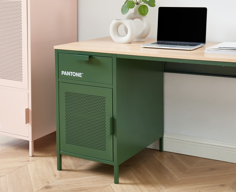 PANTONE metal khaki desk 47.24 inches PANTONE metal khaki desk 47.24 inches