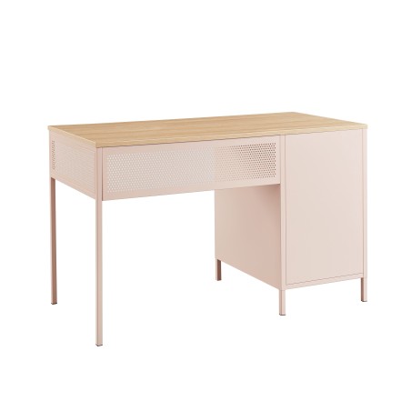 PANTONE metal blush pink desk 47.24 inches