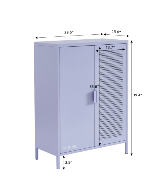 PANTONE sideboard lilac metal h39.37... PANTONE sideboard lilac metal h39.37...