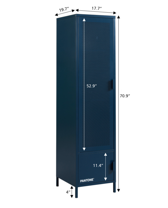 PANTONE locker room in midnight blue... PANTONE locker room in midnight blue...