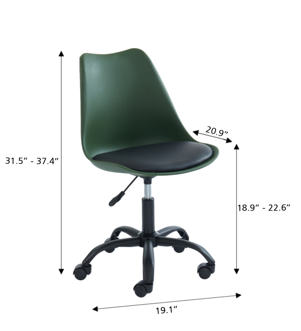 PANTONE khaki rolling office chair PANTONE khaki rolling office chair