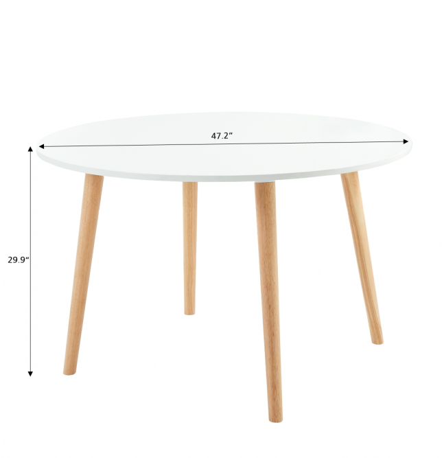 ORATELLO dining table matt white... ORATELLO dining table matt white...