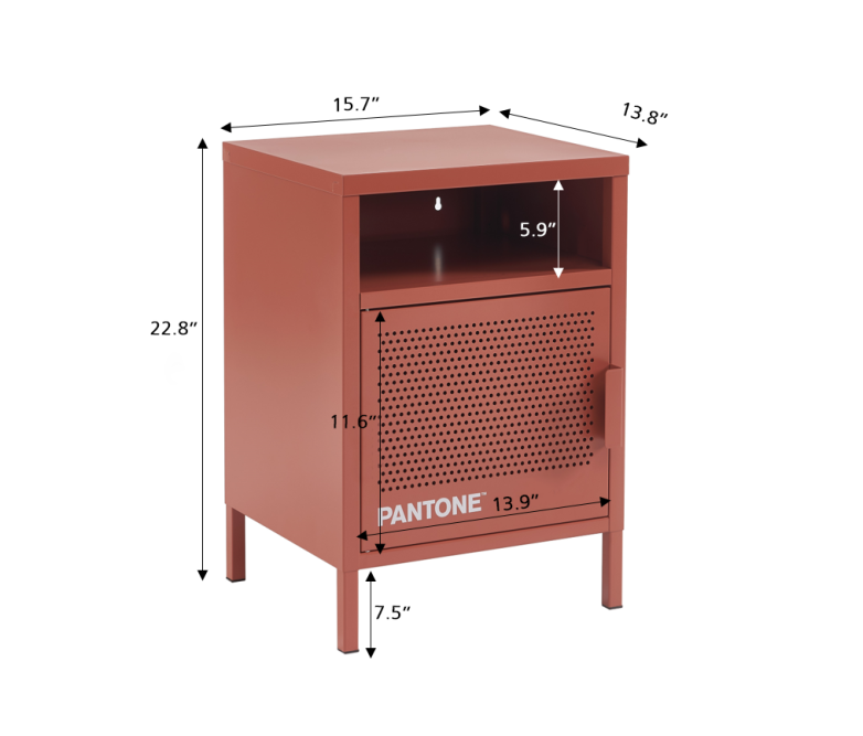 PANTONE bedside table terracotta... PANTONE bedside table terracotta...