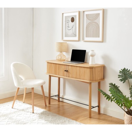 ERNEST ash tambour door console