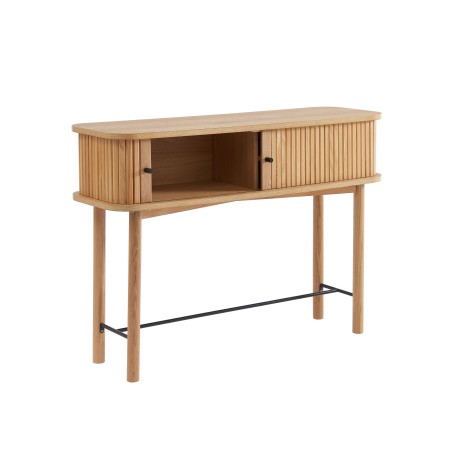 ERNEST ash tambour door console