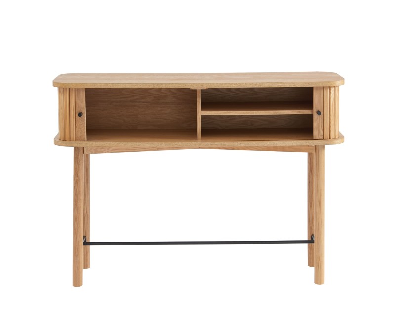 ERNEST ash tambour door console ERNEST ash tambour door console