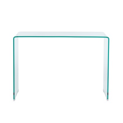 GINZA tempered glass transparent console 43.31 inches