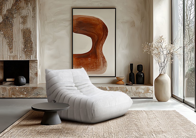 COSY : Bean Bag White