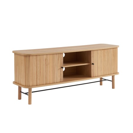ERNEST ash tambour door TV stand