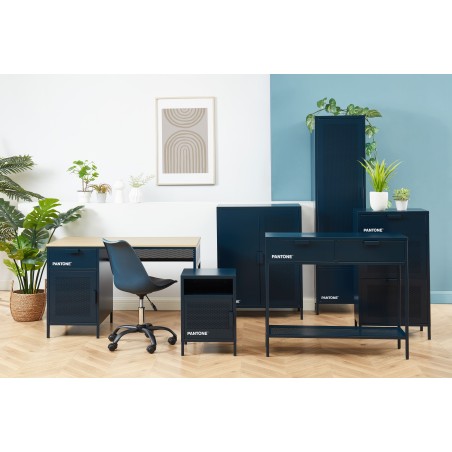 PANTONE metal night blue buffet h39.37 inches