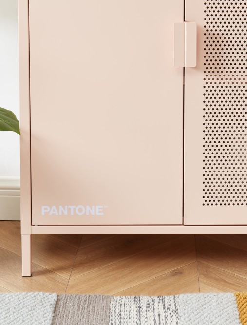PANTONE metal blush pink buffet h39.37 inches