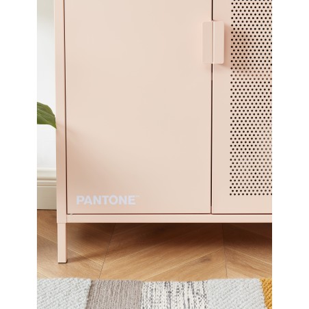 PANTONE metal blush pink buffet h39.37 inches