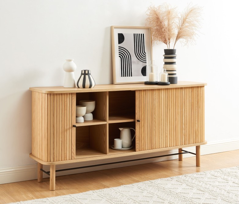 ERNEST ash tambour door buffet