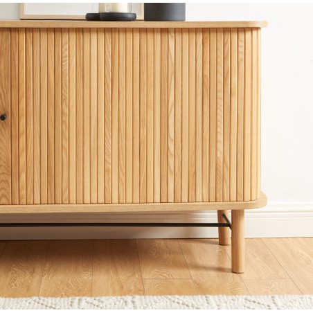 ERNEST ash tambour door buffet